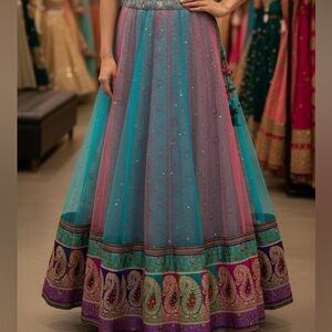 3 PCS Lehenga Set